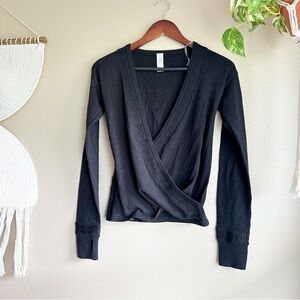 Ivivva By Lululemon Surplice Front Sweater